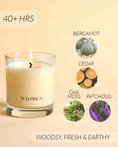 Load image into Gallery viewer, Cedar + Camphor Soy Candle