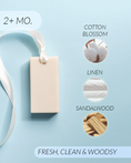 Load image into Gallery viewer, Cotton + Violet Coconut Soy Wax Closet Fresheners