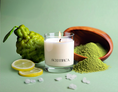 Load image into Gallery viewer, Matcha + Bergamot Soy Candle