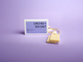 Load image into Gallery viewer, Orchid + Sea Salt Coconut Soy Wax Closet Fresheners