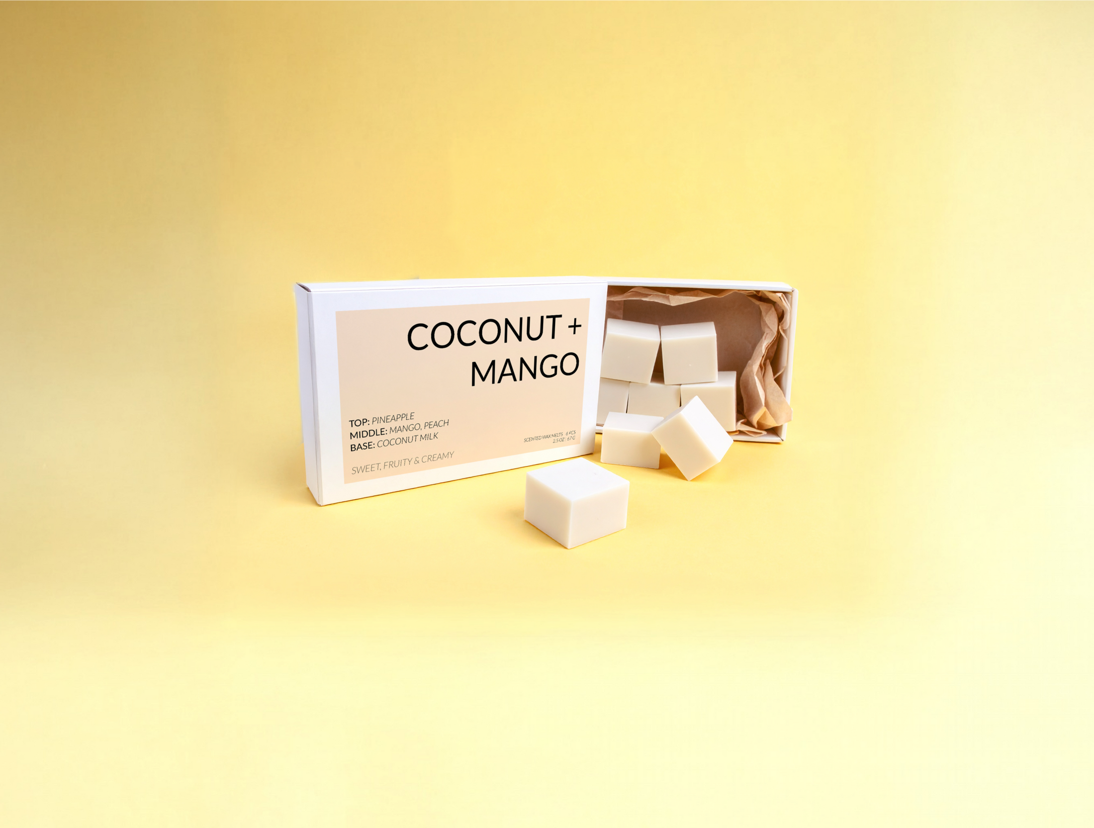 Coconut + Mango Coconut Soy Wax Melts