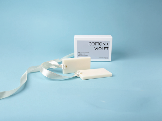 Cotton + Violet Coconut Soy Wax Closet Fresheners