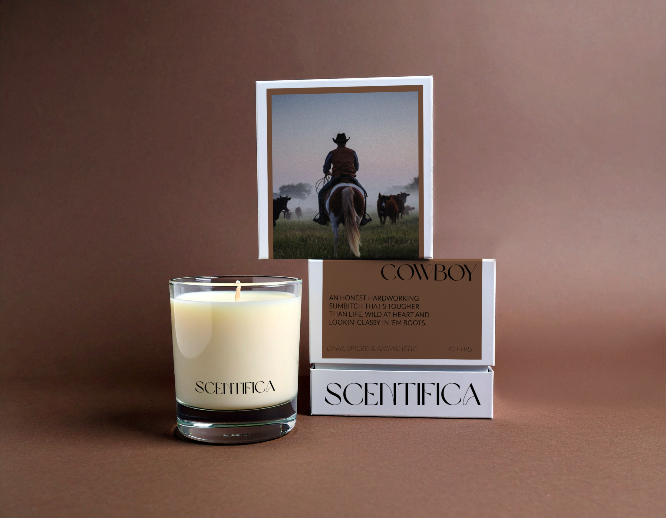 Cowboy Soy Candle