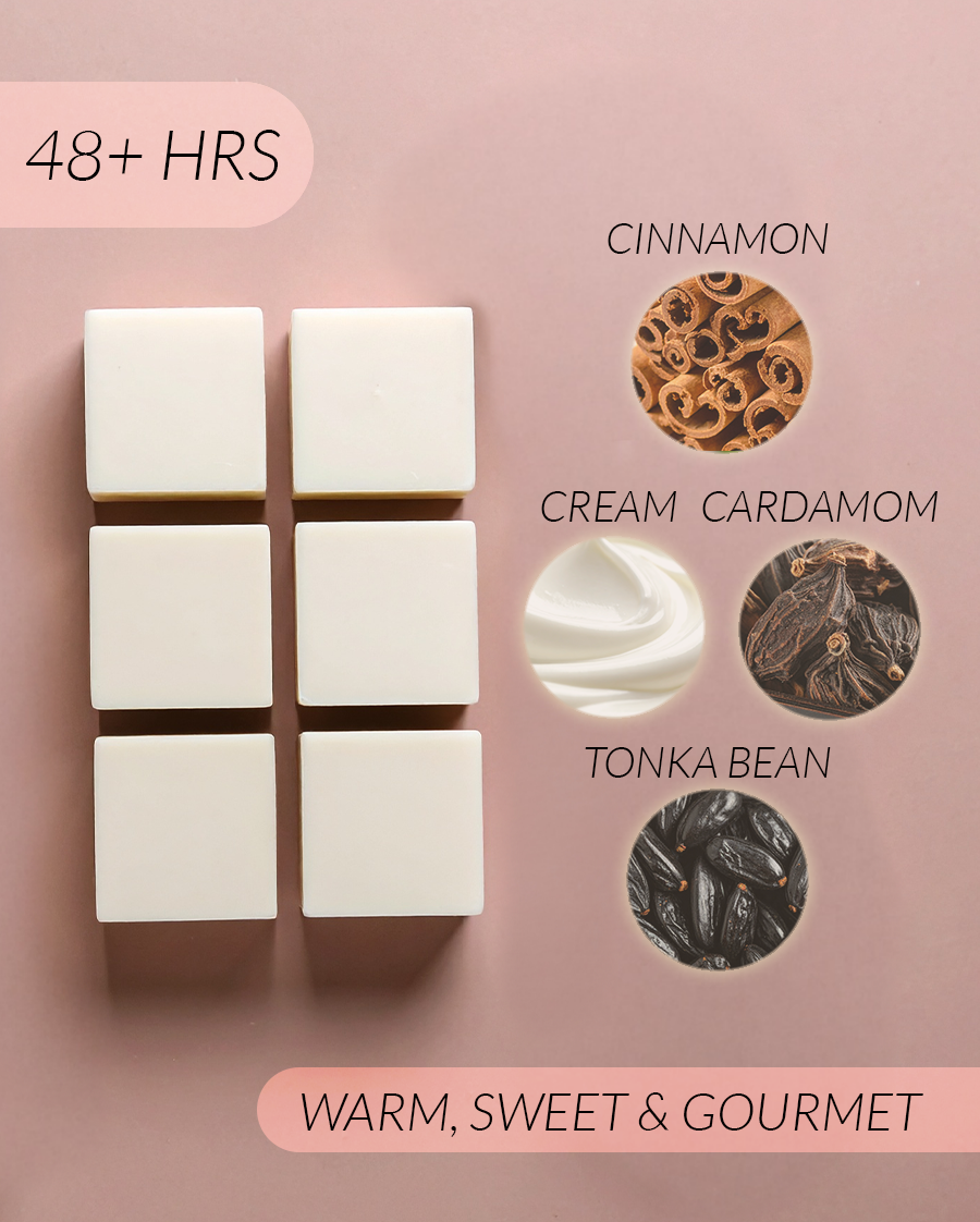 Cream + Cardamom Coconut Soy Wax Melts