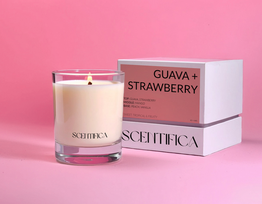 Guava + Strawberry Soy Candle