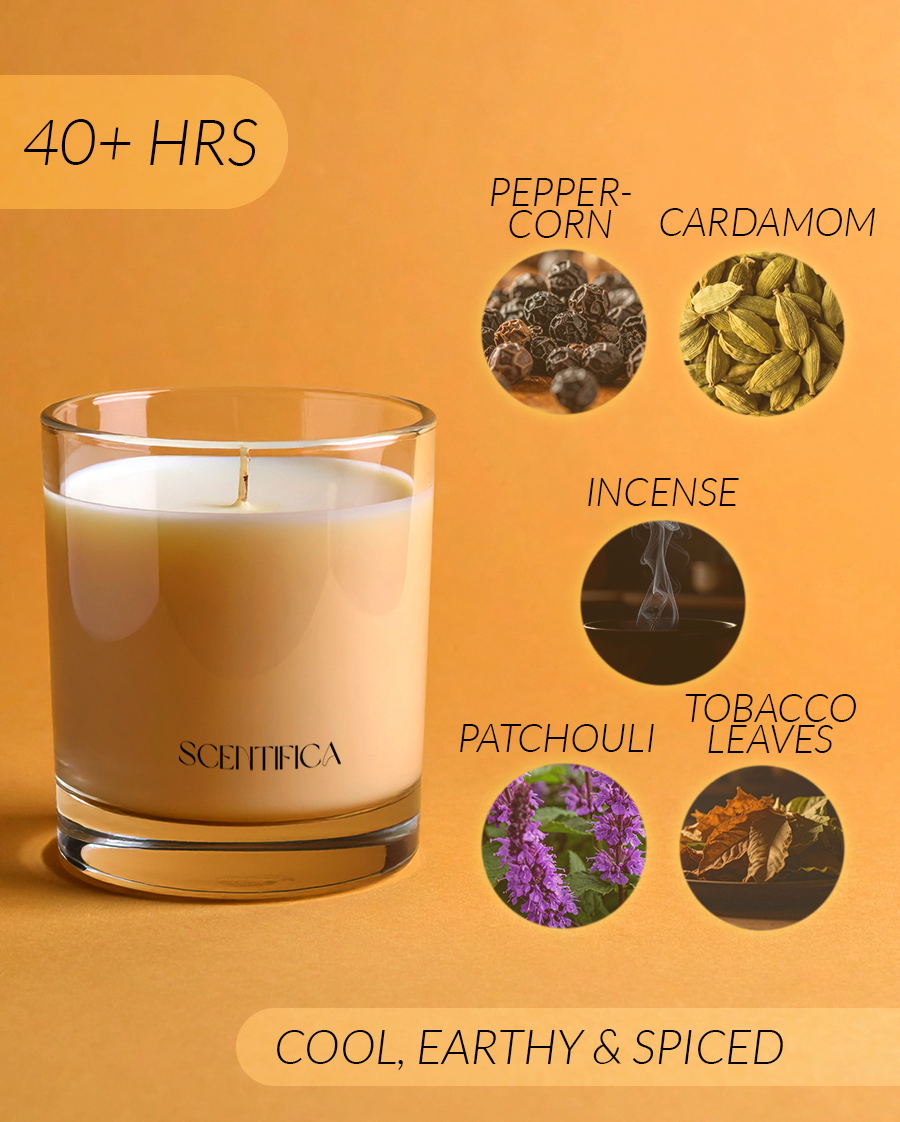 Incense + Cardamom Soy Candle