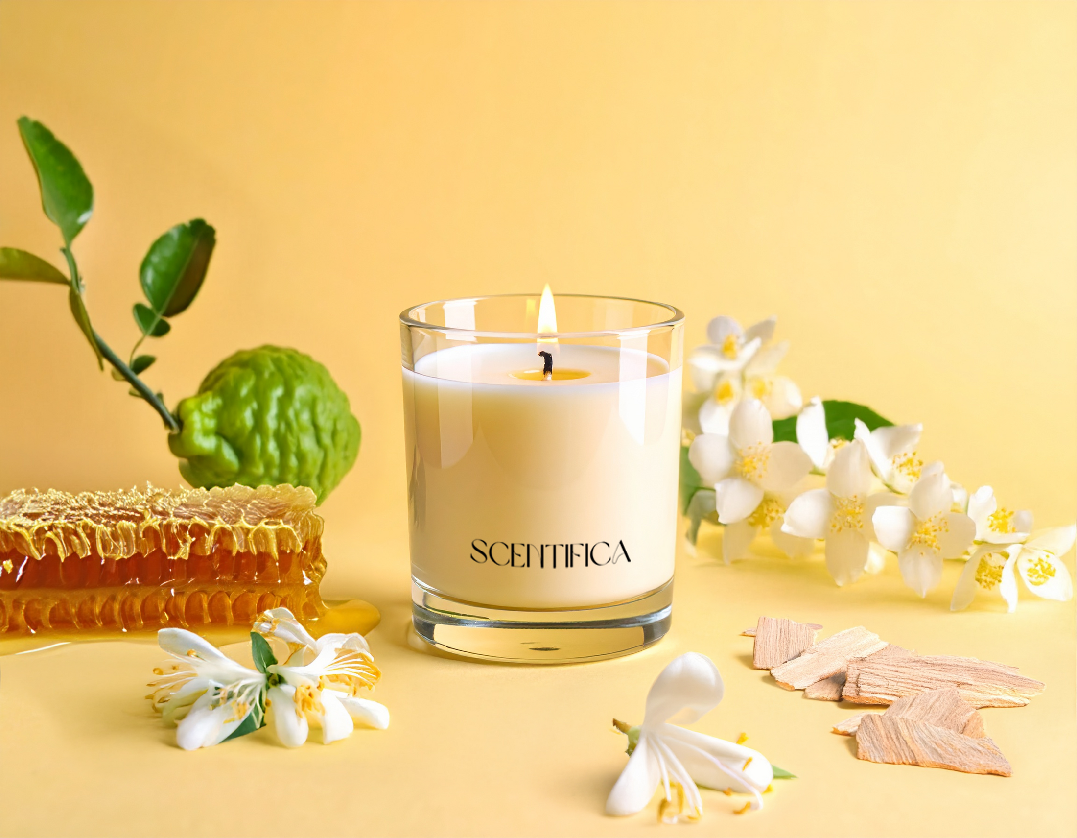 Jasmine + Honey Soy Candle