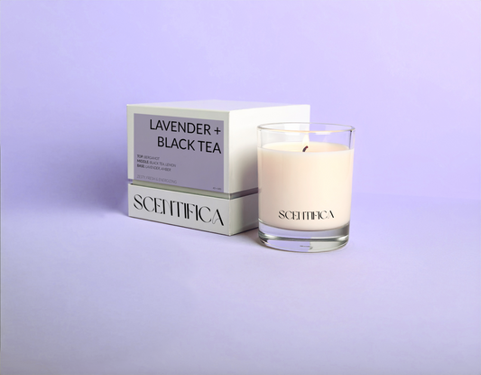 Lavender + Black Tea Soy Candle