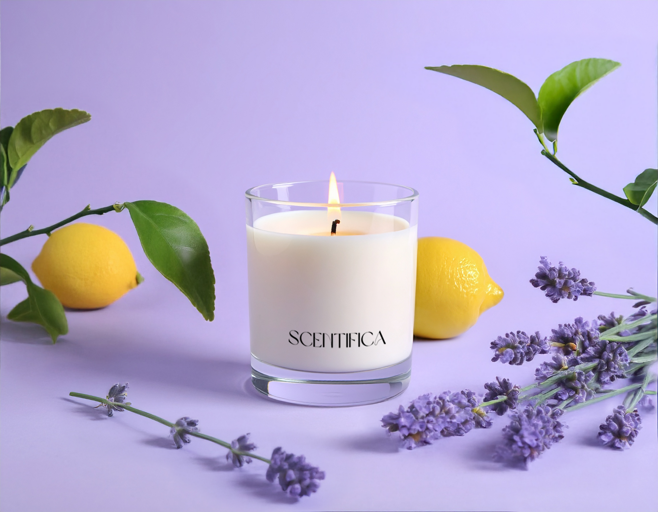 Lavender + Black Tea Soy Candle