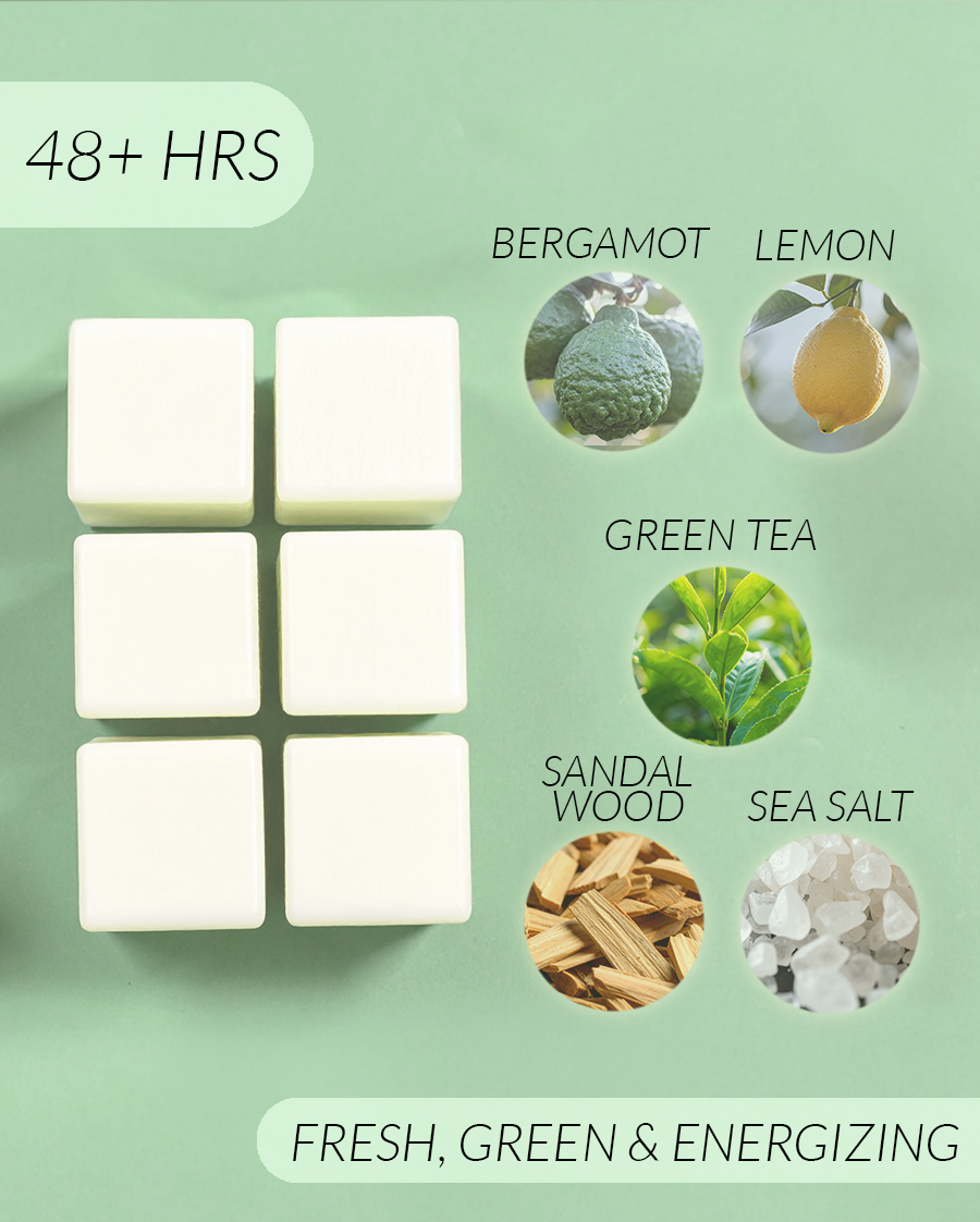 Matcha + Bergamot Coconut Soy Wax Melts