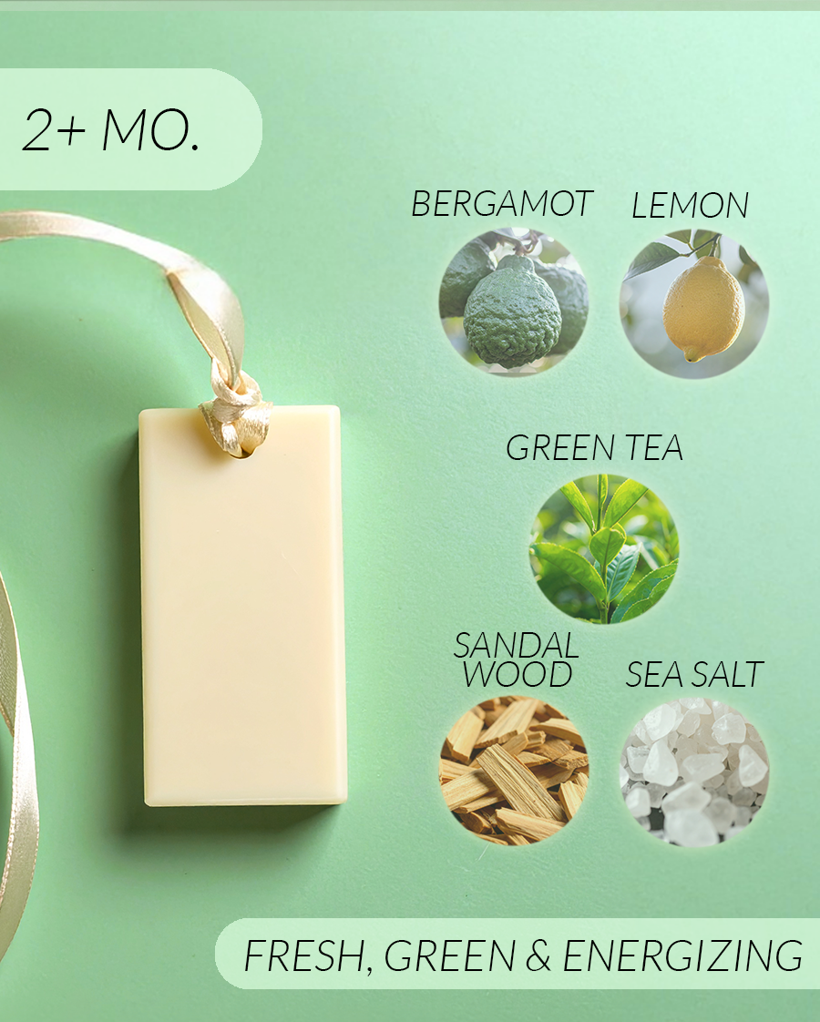 Matcha + Bergamot Coconut Soy Wax Closet Fresheners