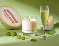 Load image into Gallery viewer, Melon + Champagne Soy Candle
