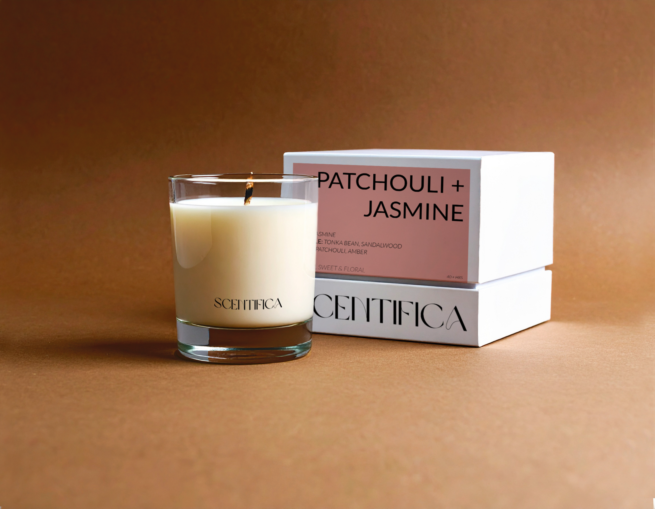 Patchouli + Jasmine Soy Candle