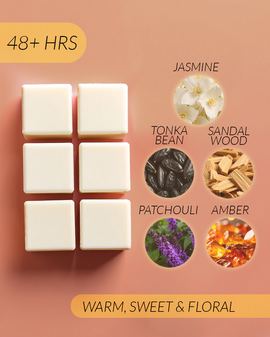 Patchouli + Jasmine Coconut Soy Wax Melts