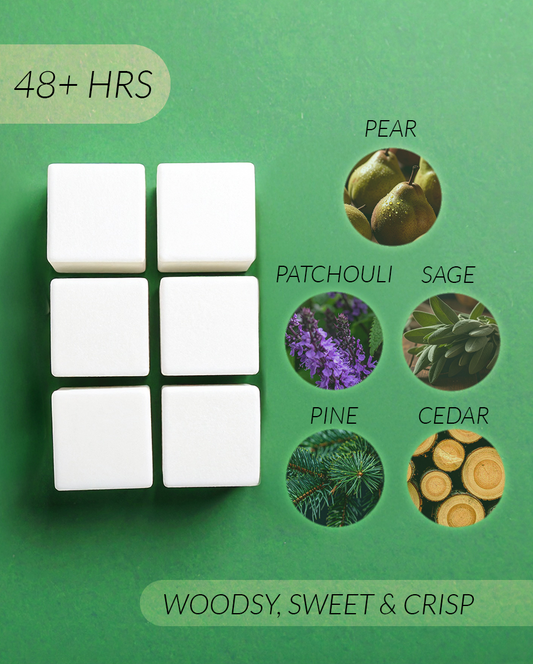 Pine + Patchouli Coconut Soy Wax Melts