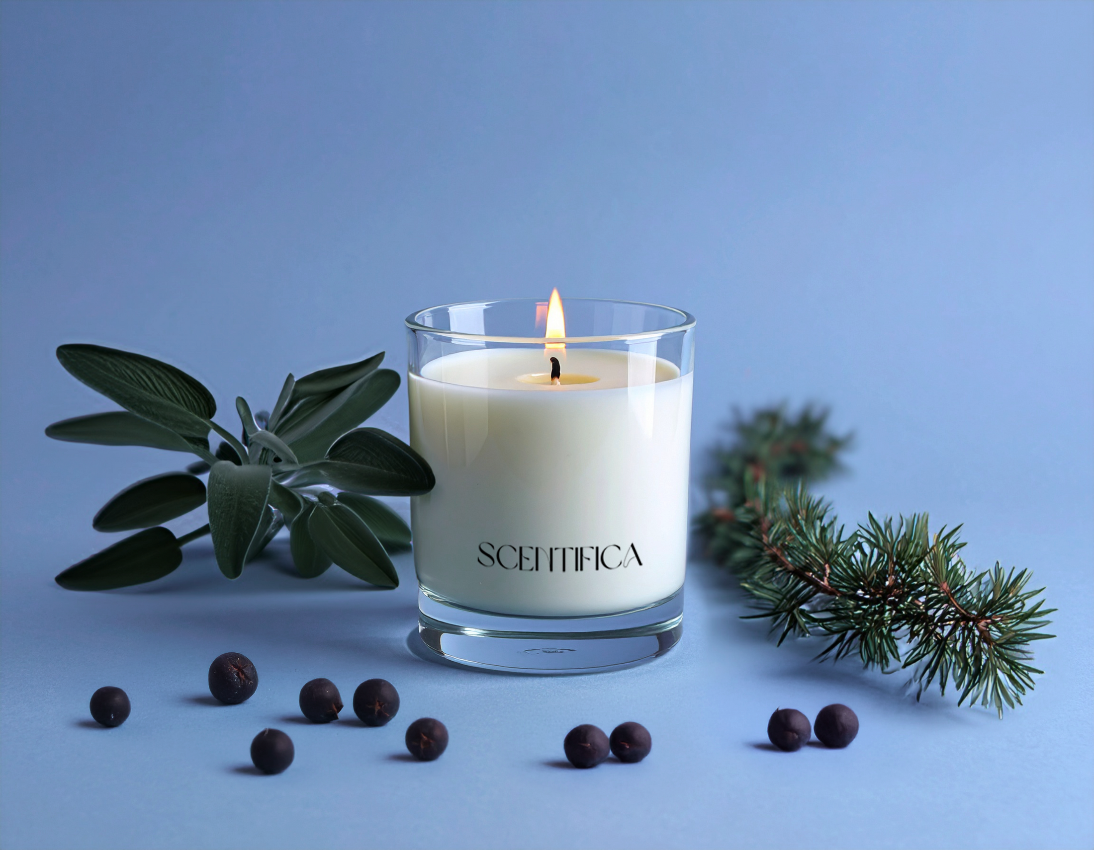 Rain + Eucalyptus Soy Candle