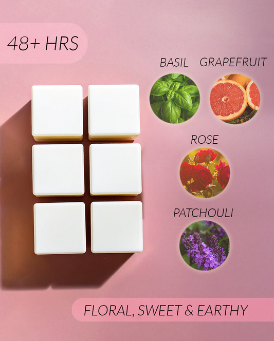 Rose + Basil Coconut Soy Wax Melts