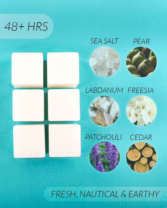 Sea Salt + Peppercorn Coconut Soy Wax Melts