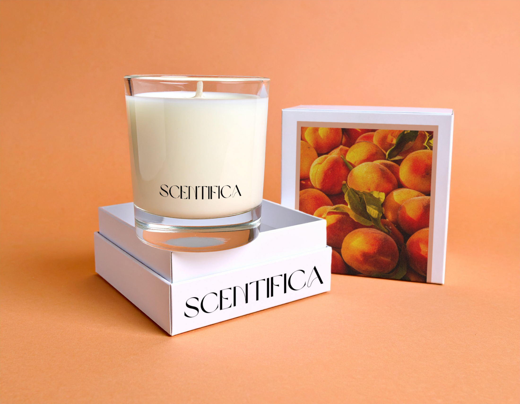 Sweet As A Peach Soy Candle