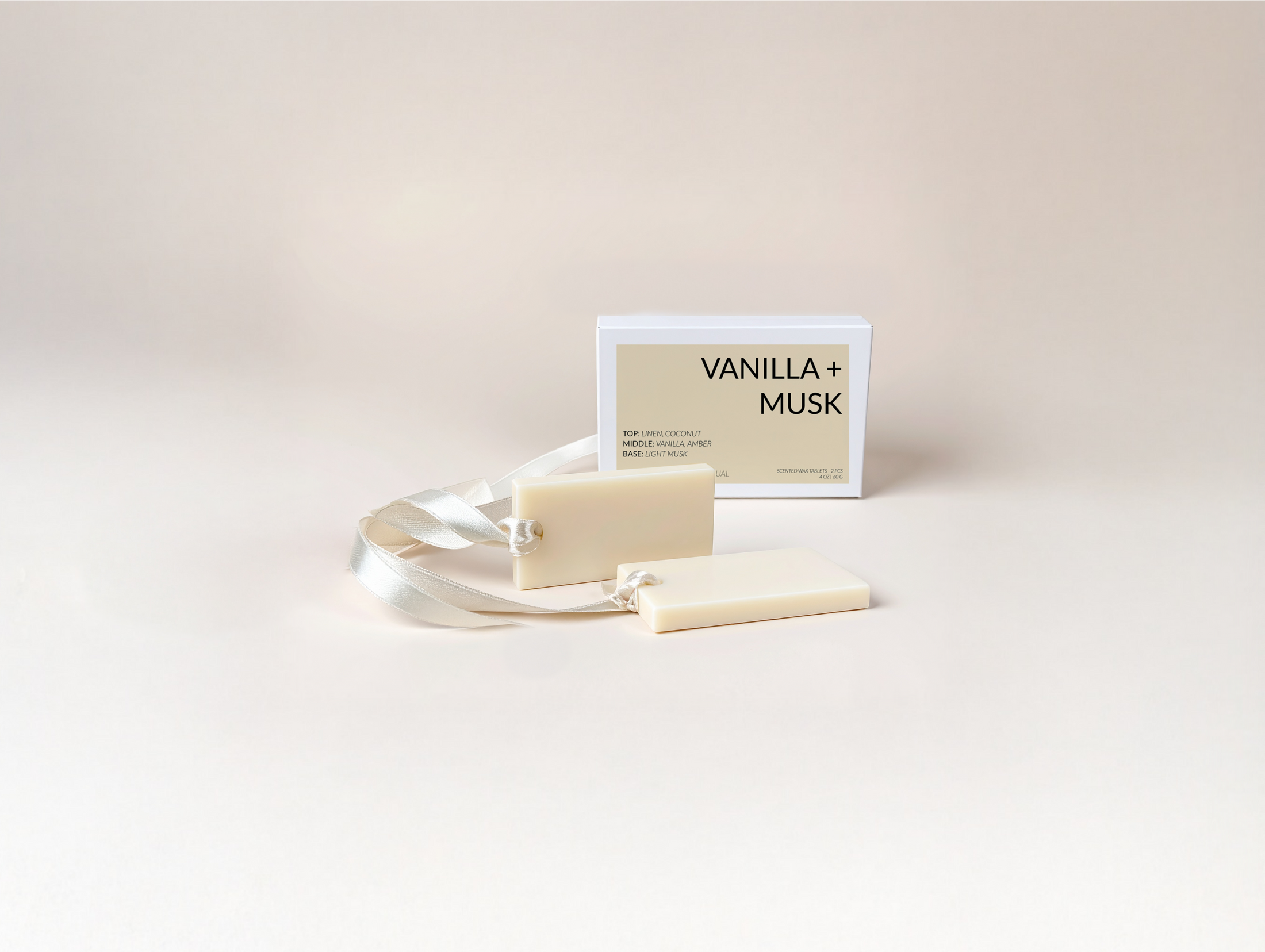 Vanilla + Musk Coconut Soy Wax Closet Fresheners