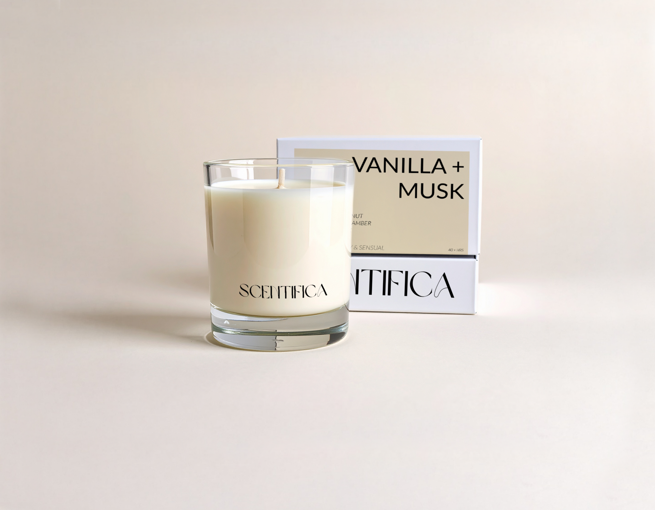 Vanilla + Musk Soy Candle